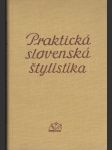 Praktická slovenská štylistika - náhled