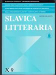 Slavica litteraria X - 9 - náhled