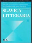 Slavica litteraria X - 6 - náhled