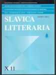 Slavica litteraria X - 11 - náhled