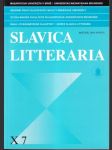 Slavica litteraria X - 7 - náhled