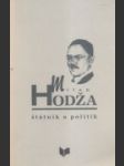 Milan Hodža - náhled