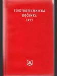 Elektrotechnická ročenka 1977 (malý formát) - náhled