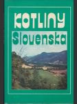 Kotliny Slovenska (veľký formát) - náhled