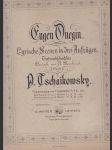 Eugen oněgin -lyrische scenen in drei aufzügen -clavierauszug vom componisten pr. m 15 -f0220,  für pianoforte zu 2 händen, für pianoforte zu 4 händen - náhled