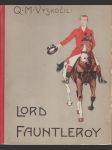 Lord fauntleroy další příhody a dobrodružství malého lorda - náhled