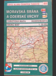 Rozkladací turistická  mapa moravská brána a oderské vrchy 1: 50000 - náhled