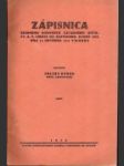 Zápisnica riadneho konventu západného dištriktu ev. a. v. cirkvi na Slovensku, ktorý bol dňa 13. októbra na Modre - náhled