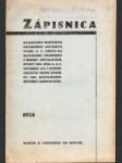 Zápisnica riadneho konventu západného dištriktu ev. a. v. cirkvi na Slovensku, spojeného s biskup. inštaláciou, ktorý bol dňa 10. a 11. októbra 1933 v Modre.  - náhled