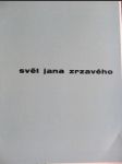 Svět jana zrzavého - náhled