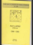 Game encyclopaedie of chess openngs 14 / / 78 / -ruy lopez open def. -c80 -c83 - náhled