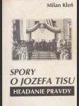 Spory o Jozefa Tisu - náhled