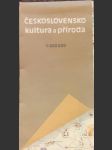 Rozkladací mapa československo -kultura a příroda  1: 800000 - náhled