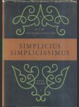 Simplicius  simplicissimus - kronika třicetileté války - náhled