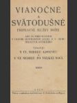 Vianočné a svätodušné prípravné služby božie - náhled