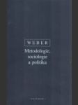 Metodologie, sociologie a politika - náhled