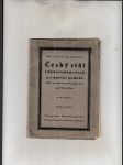 Český stát v historickém vývoji a v dnešní podobě dle ustanovení kongresu pařížského - náhled