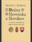 Dejiny Slovenska a Slovákov - náhled