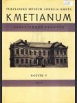 Kmetianum, ročník V. - náhled