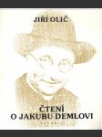 Čtění o Jakubu Demlovi - náhled