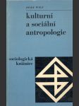 Kulturní a sociální antropologie - náhled