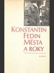 Města a roky - náhled