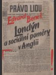 Londýn a sociální poměry v Anglii - náhled