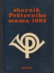 Sborník Poštovního muzea 1982 - náhled