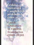 Česká literatura v anglických překladech (1989-2020) - náhled
