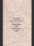 Etymologiae I-III - náhled