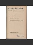 Dělnická osvěta, ročník XXI., číslo 1-10/1935 [Socialistická revue - Revue pro kulturu, osvětu, lidovou výchovu a sociální otázky; socialismus; komunismus; dělnictvo] - náhled