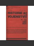 Historie a vojenství, ročník XXXVIII., číslo 1.- 3./1989 (3 v 1) - náhled