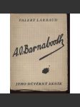 A. O. Barnabooth. Jeho důvěrný deník (obálka Josef Čapek) - náhled
