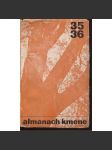 Almanach Kmene 1935 - 1936 (upravil Ladislav Sutnar, foto-obálka Jaromír Funke) - náhled