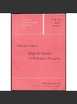 English Vowels in Phonetic Pictures [Rozpravy Československé akademie věd; angličtina; fonetika; samohlásky] - náhled