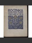 Ročenka českých knihtiskařů, ročník III. (1913) - náhled