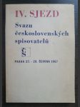 IV. sjezd Svazu československých spisovatelů - náhled