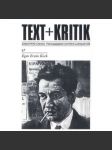 Egon Erwin Kisch (edice: Text+kritik, Zeitschrift für Literatur, sv. 67) [časopis, biografie, reportér, žurnalistika] - náhled