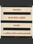 Úvahy o některých současnících [Charles Baudelaire - Edice Paměti, korespondence, dokumenty, sv. 44] - náhled