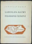 Ladislava Klímy filosofie češství - náhled