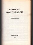 Biblická konkordancia - náhled