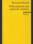 Philosophische und politische aufsätze - náhled
