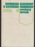 Maďarsko-slovenský a slovensko-maďarský vreckový slovník - náhled