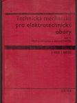 Technická mechanika pro elektrotechnické obory ii - náhled