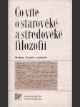 Co víte o starověké a středověké filozofii - náhled