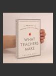 What Teachers Make: In Praise of the Greatest Job in the World - náhled