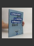 Literatura pro 3. ročník středních škol. Učebnice - náhled