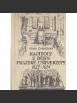 Kapitoly z dějin pražské univerzity 1622 - 1654 - náhled
