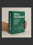 Miliz-Handbuch: Ausbildung, Laufbahn, Dienst - náhled