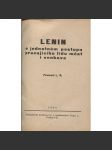 Lenin o jednotném postupu pracujícího lidu měst i venkova / Problém války /  Kacíř Hus / Tábor / Ochrana koalice nebezpečím pro republiku! / Pryč s válkou! / Daj, bože, smert (levicová literatura, komunistická literatura) - náhled